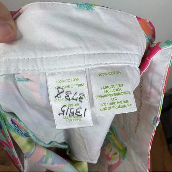 Lilly Pulitzer The Callahan Shorts Size 00 - Picture 5 of 5
